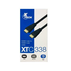 Cable Xtech XTC-307 de USB 2.0 A-macho a B-macho Para Impresora