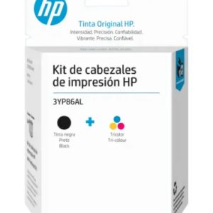 KIT CABEZAL DE HP NEGRO+COLOR 3YP86AL