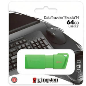 MEMORIA USB KINGSTON 64GB DATATRAVELER EXODIA M