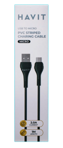 HAVIT Charging Cable CB6161 USB Type-C