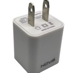 CARGADOR NOVA 2*USB-A 10W BLANCO