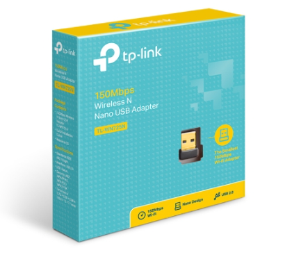 Nano Adaptador Wi-Fi 4 N150 USB para PC