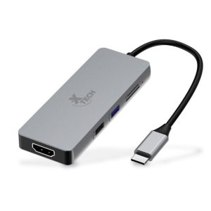 USB-C 5 en 1 Adaptador Multipuerto XTC-564 xtech