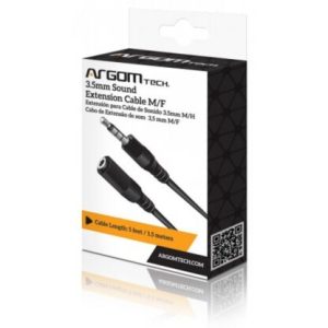 Extensión para Cable de Sonido 3.5 mm M/H - ARG-CB-0038A00015886540003462 Argom TECH